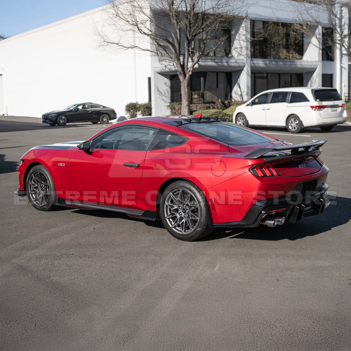 2024+ Ford Mustang Side Skirts Extension image 29