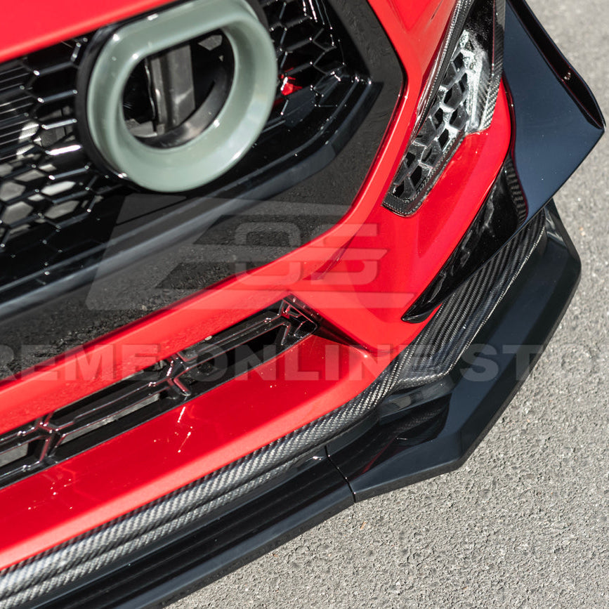 2024-Up Ford Mustang S650 GTV Style Add-On Front Lip Splitter image 14