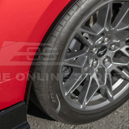 2024-Up Ford Mustang S650 DRY CARBON FIBER Rear Quarter Fender Flare Extension image 7