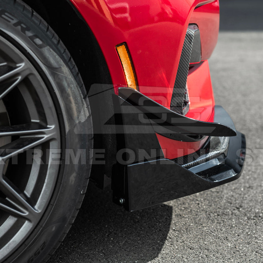 2024-Up Ford Mustang S650 GTV Style Add-On Front Lip Splitter image 16