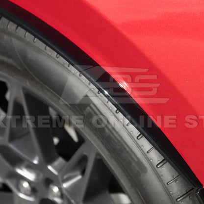 2024-Up Ford Mustang S650 DRY CARBON FIBER Rear Quarter Fender Flare Extension image 9