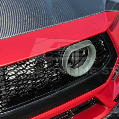 2024-Up Ford Mustang GTV Style Front Upper Grille LED Air Intakes image 12