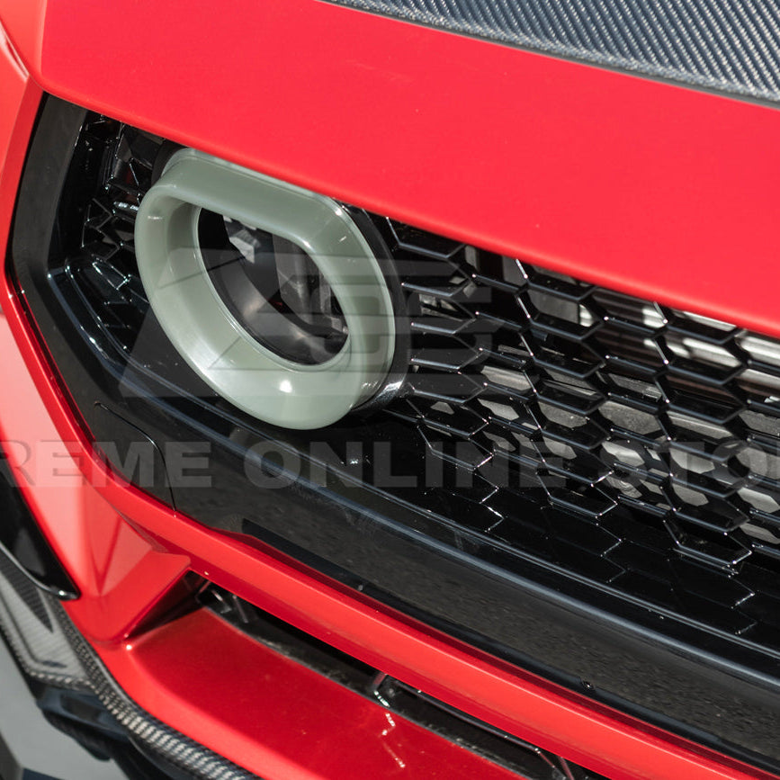 2024-Up Ford Mustang GTV Style Front Upper Grille LED Air Intakes image 13