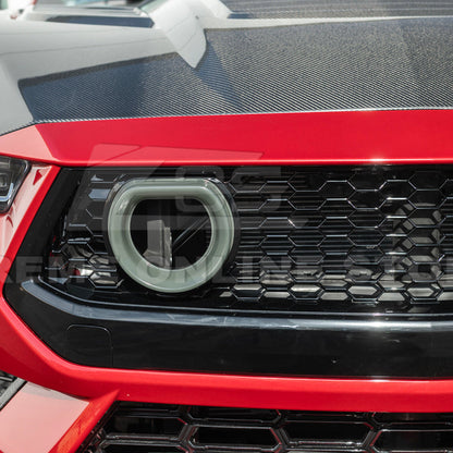 2024-Up Ford Mustang GTV Style Front Upper Grille LED Air Intakes image 16