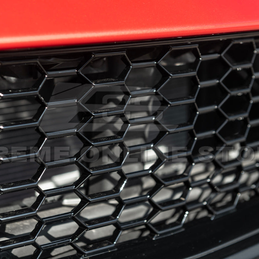 2024-Up Ford Mustang GTV Style Front Upper Grille LED Air Intakes image 17