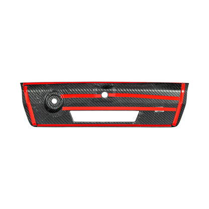 2021-Up Ford F-150 | DRY CARBON FIBER Rear Trunk Tailgate Handle Assembly Cover image 21