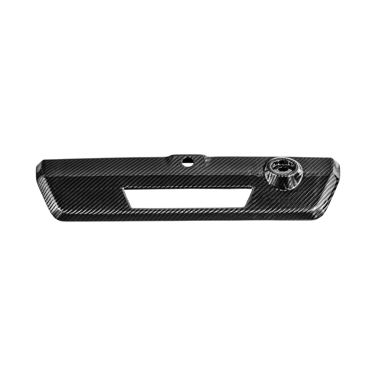2021-Up Ford F-150 | DRY CARBON FIBER Rear Trunk Tailgate Handle Assembly Cover image 13