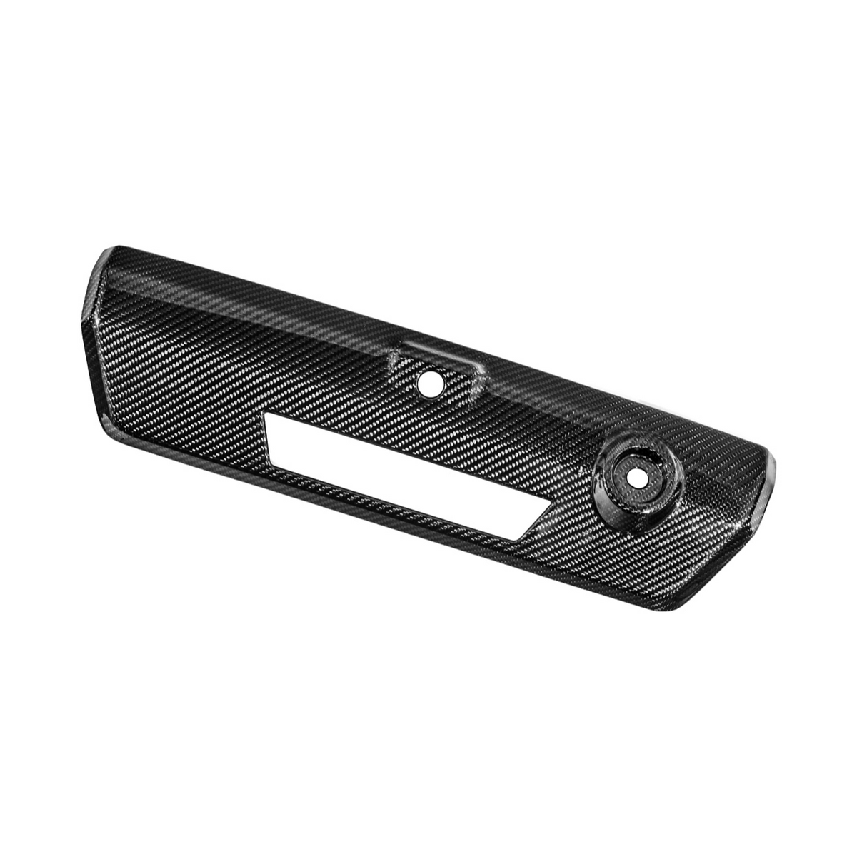2021-Up Ford F-150 | DRY CARBON FIBER Rear Trunk Tailgate Handle Assembly Cover image 19