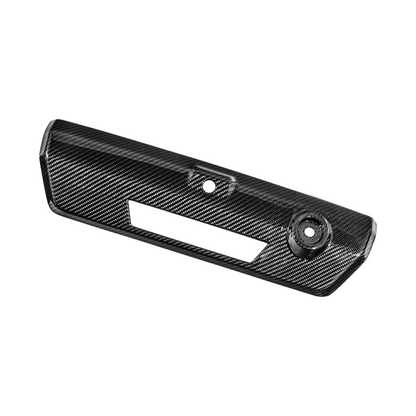2021-Up Ford F-150 | DRY CARBON FIBER Rear Trunk Tailgate Handle Assembly Cover image 19