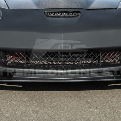 2005-13 Corvette C6 | ZR1 Style Primed Full Front Bumper Cover Lip image 11