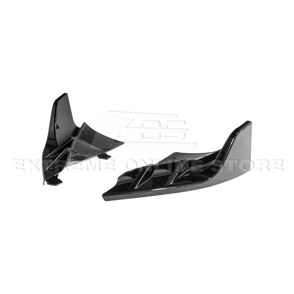 2024-Up Tesla Model 3 Performance Style Rear Bumper Diffuser Lip image 23