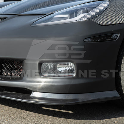 2005-13 Corvette C6 | ZR1 Style Primed Full Front Bumper Cover Lip image 12