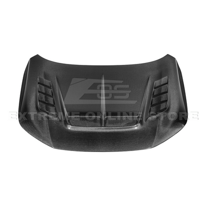 2022-Up Honda Civic JDM Varis Style Front Vented Bumper Hood image 26