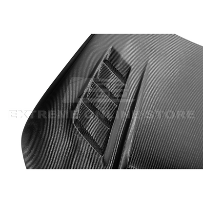 2022-Up Honda Civic | JDM Varis Style CARBON FIBER Front Vented Hood w/ Fender image 32