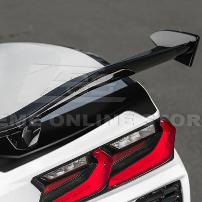 Z06 Conversion Corvette C8 All Model DRY CARBON FIBER Rear High Wing image 74
