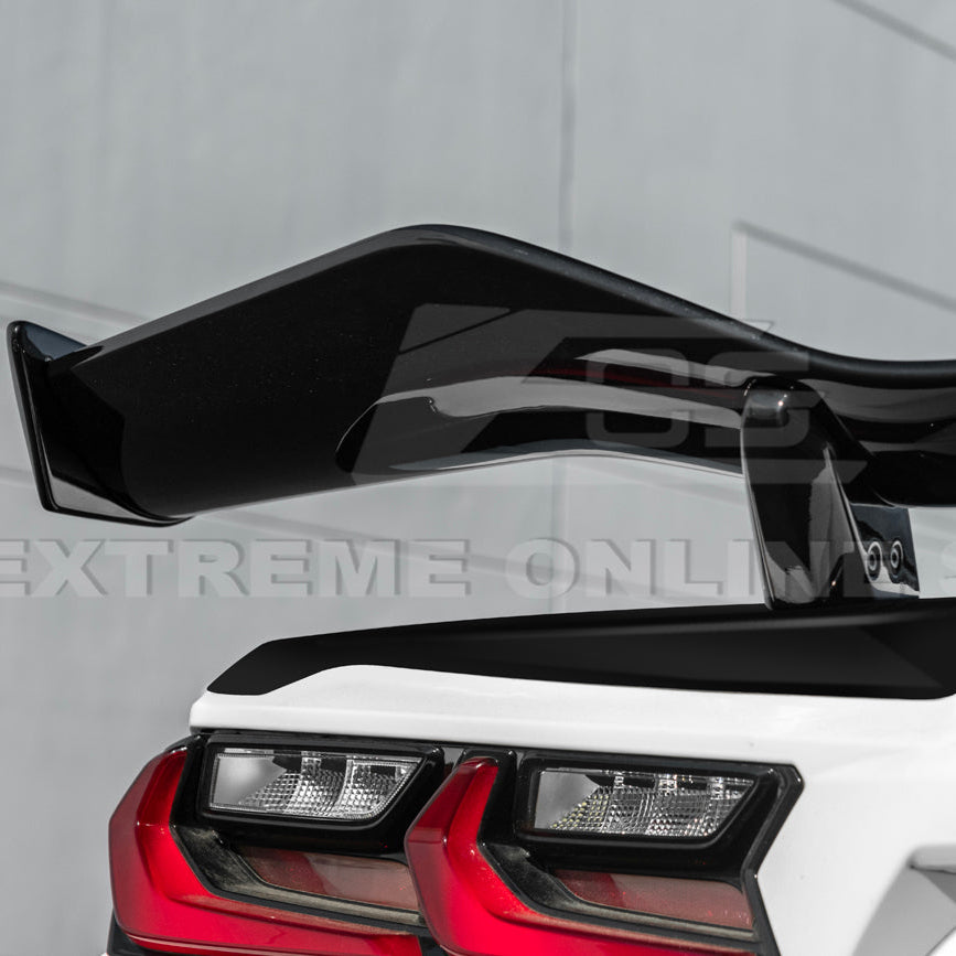Z06 Conversion Corvette C8 All Model DRY CARBON FIBER Rear High Wing image 72