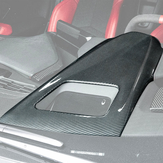 Corvette C8 DRY CARBOn FIBER Upper Dashboard Instrument Panel Cover image 1