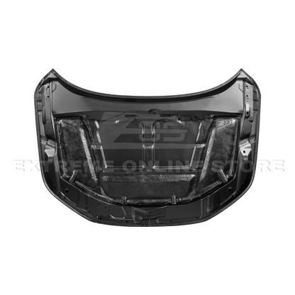 2022-Up Honda Civic JDM Varis Style Front Vented Bumper Hood image 35