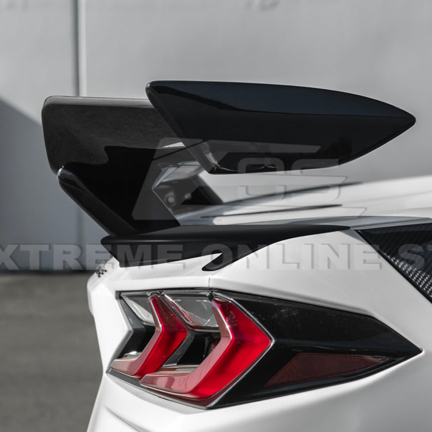 Z06 Conversion Corvette C8 All Model DRY CARBON FIBER Rear High Wing image 71