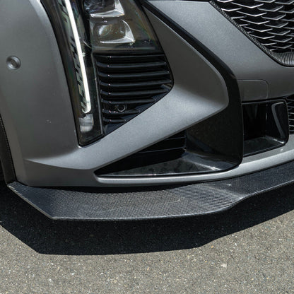 2025-Up Cadillac CT5-V Blackwing | Factory Dry Carbon Fiber Front Lip Splitter image 12