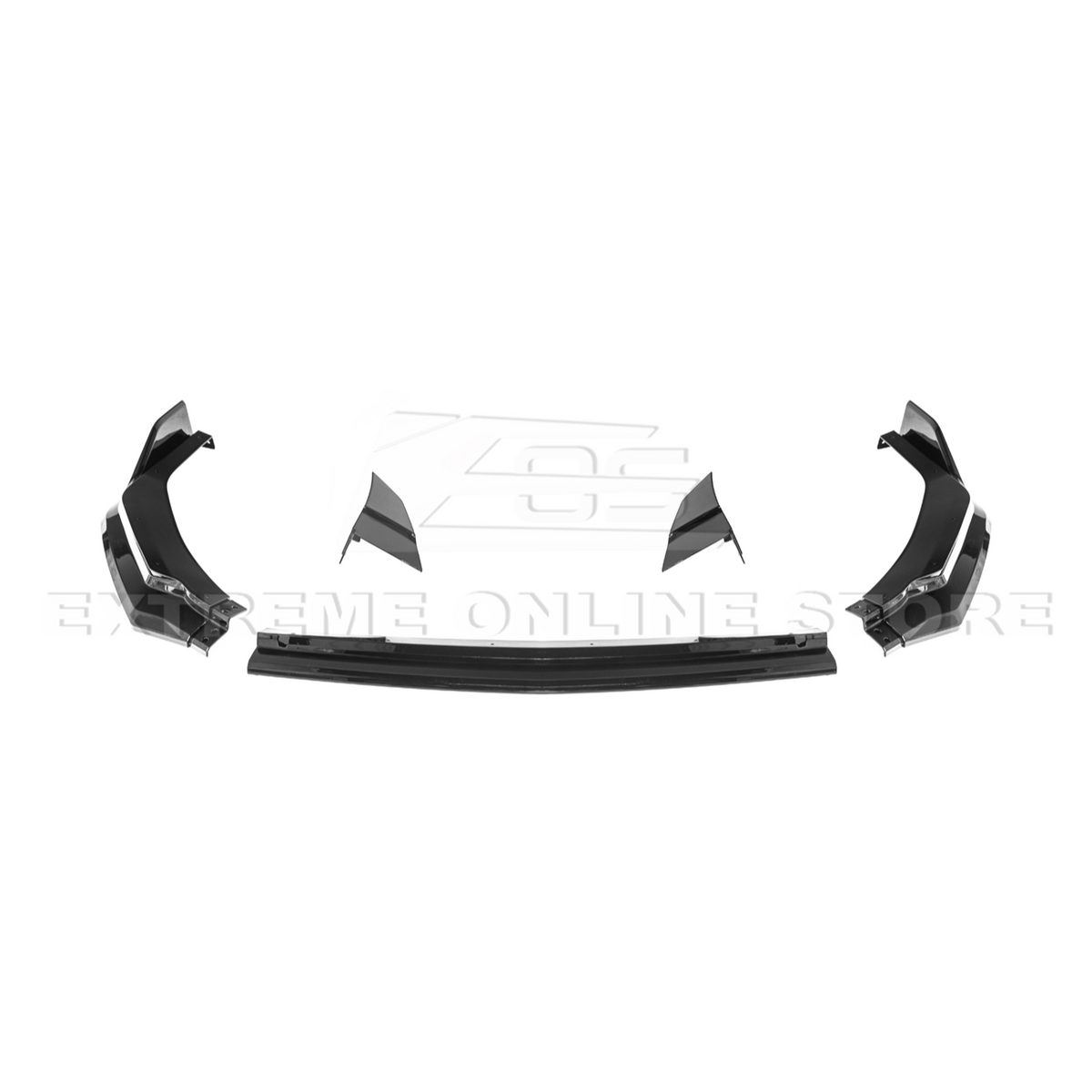 2024-Up Ford Mustang S650 GTV Style Add-On Front Lip Splitter image 22