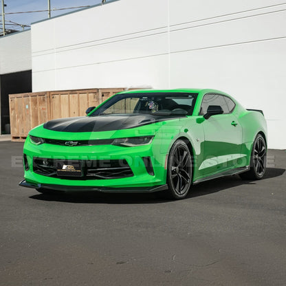 2016-18 Camaro LT LS RS l ZL1 Style Front Lip Splitter Side Skirt image 4