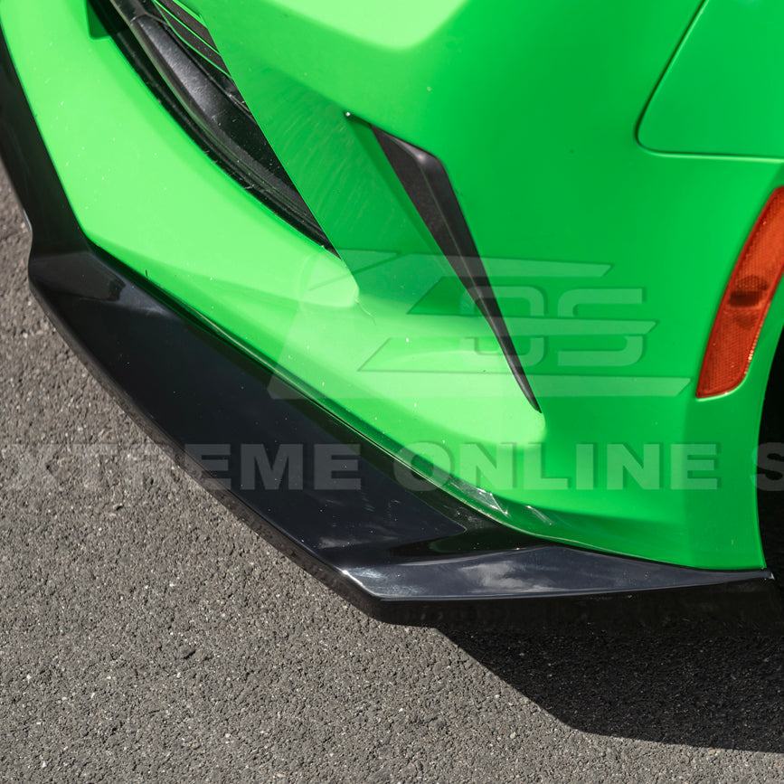 2016-18 Camaro LT LS RS l ZL1 Style Front Lip Splitter Side Skirt image 15