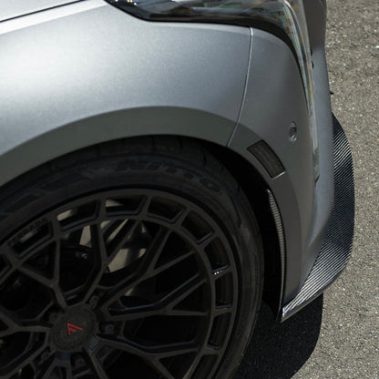 2025-Up Cadillac CT5-V Blackwing | Extended CARBON FIBER Front Lip Splitter image 11