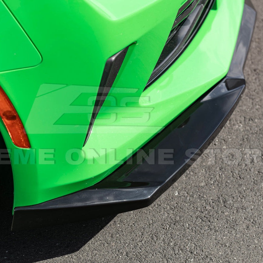 2016-18 Camaro LT LS RS l ZL1 Style Front Lip Splitter Side Skirt image 19
