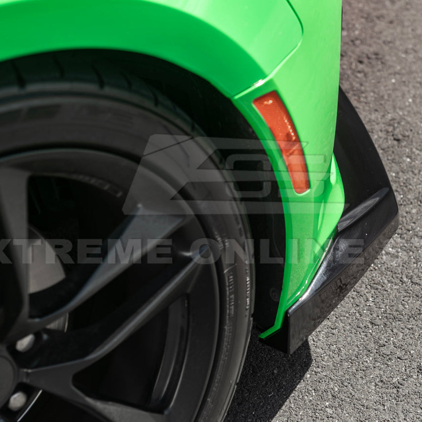 2016-18 Camaro LT LS RS l ZL1 Style Front Lip Splitter Side Skirt image 20