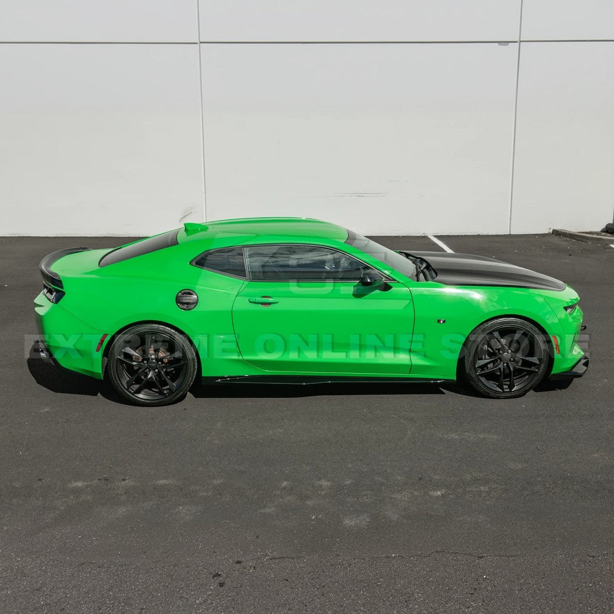 2016-18 Camaro LT LS RS l ZL1 Style Front Lip Splitter Side Skirt image 8