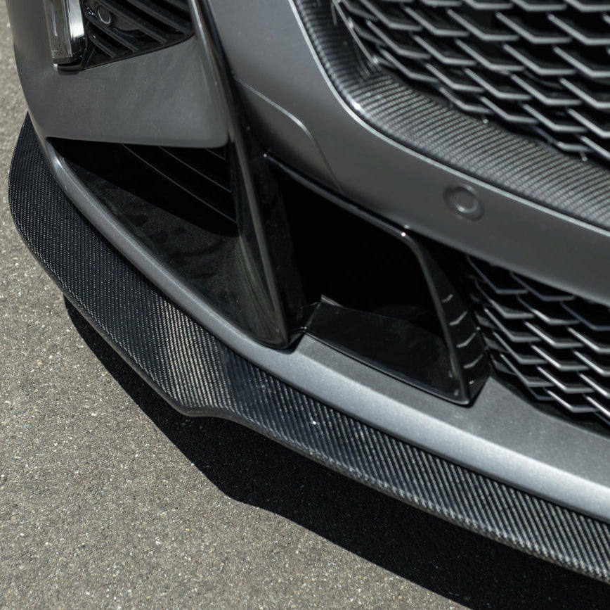 2025-Up Cadillac CT5-V Blackwing | Extended CARBON FIBER Front Lip Splitter image 15