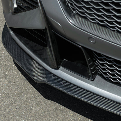 2025-Up Cadillac CT5-V Blackwing | Extended CARBON FIBER Front Lip Splitter image 15