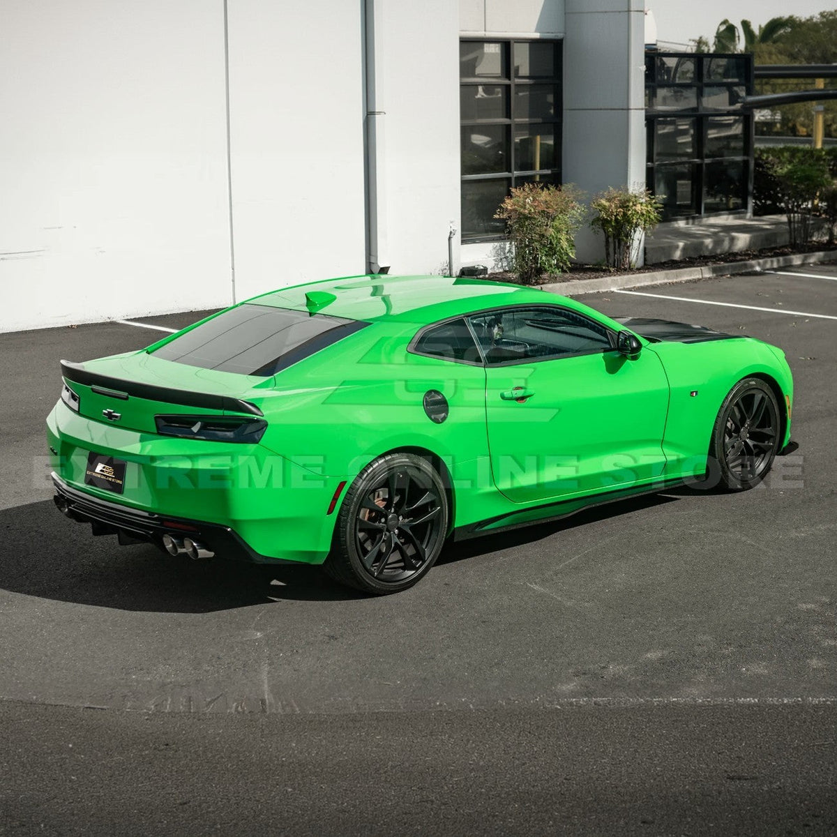2016-18 Camaro LT LS RS l ZL1 Style Front Lip Splitter Side Skirt image 10