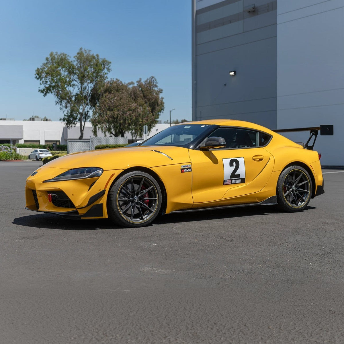 2020-Up Toyota Supra A90 CF Edition Side Skirts image 1
