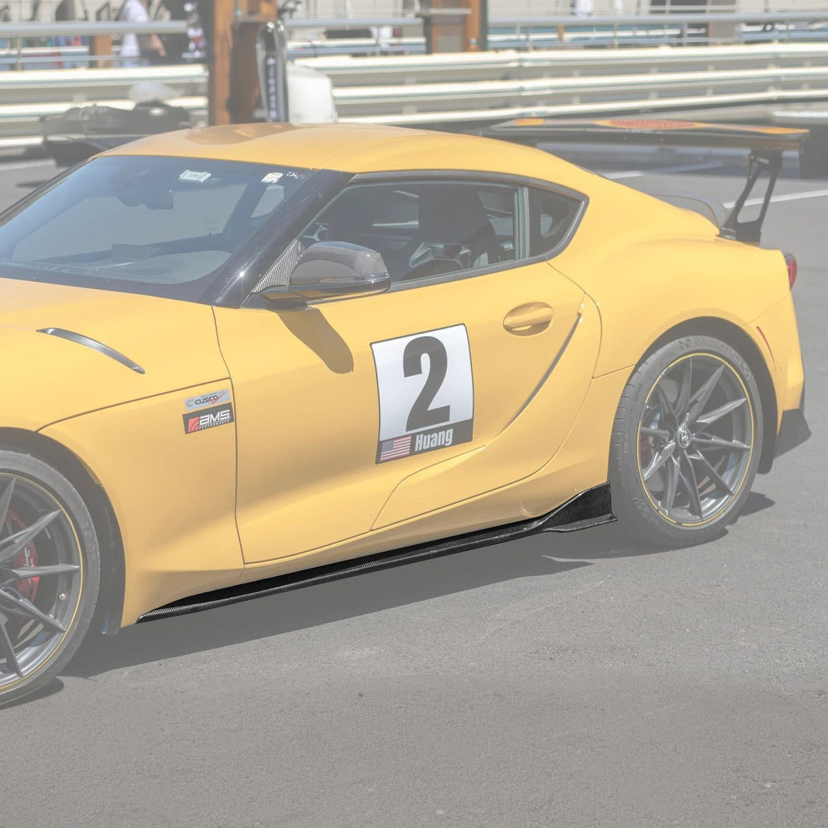2020-Up Toyota Supra A90 CF Edition Side Skirts image 3