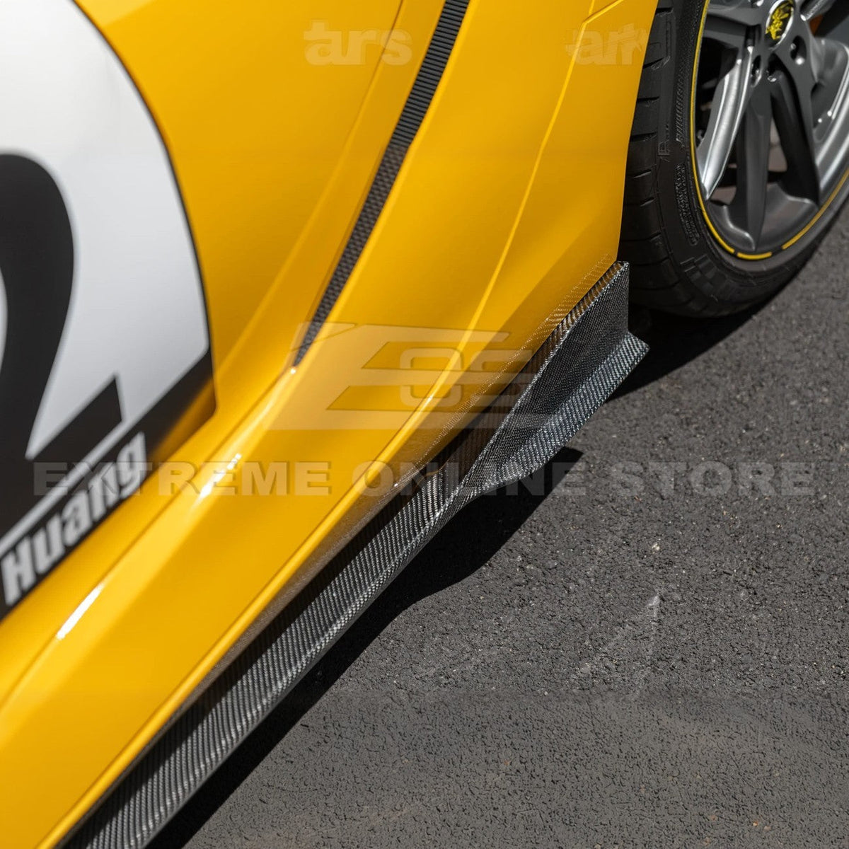 2020-Up Toyota Supra A90 CF Edition Side Skirts image 7