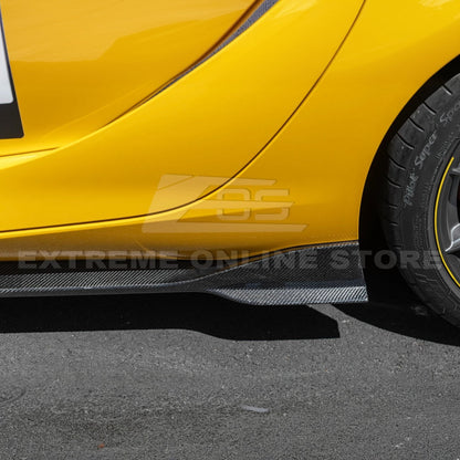 20-Up Toyota Supra A91 CF Front Lip Side Skirts image 20