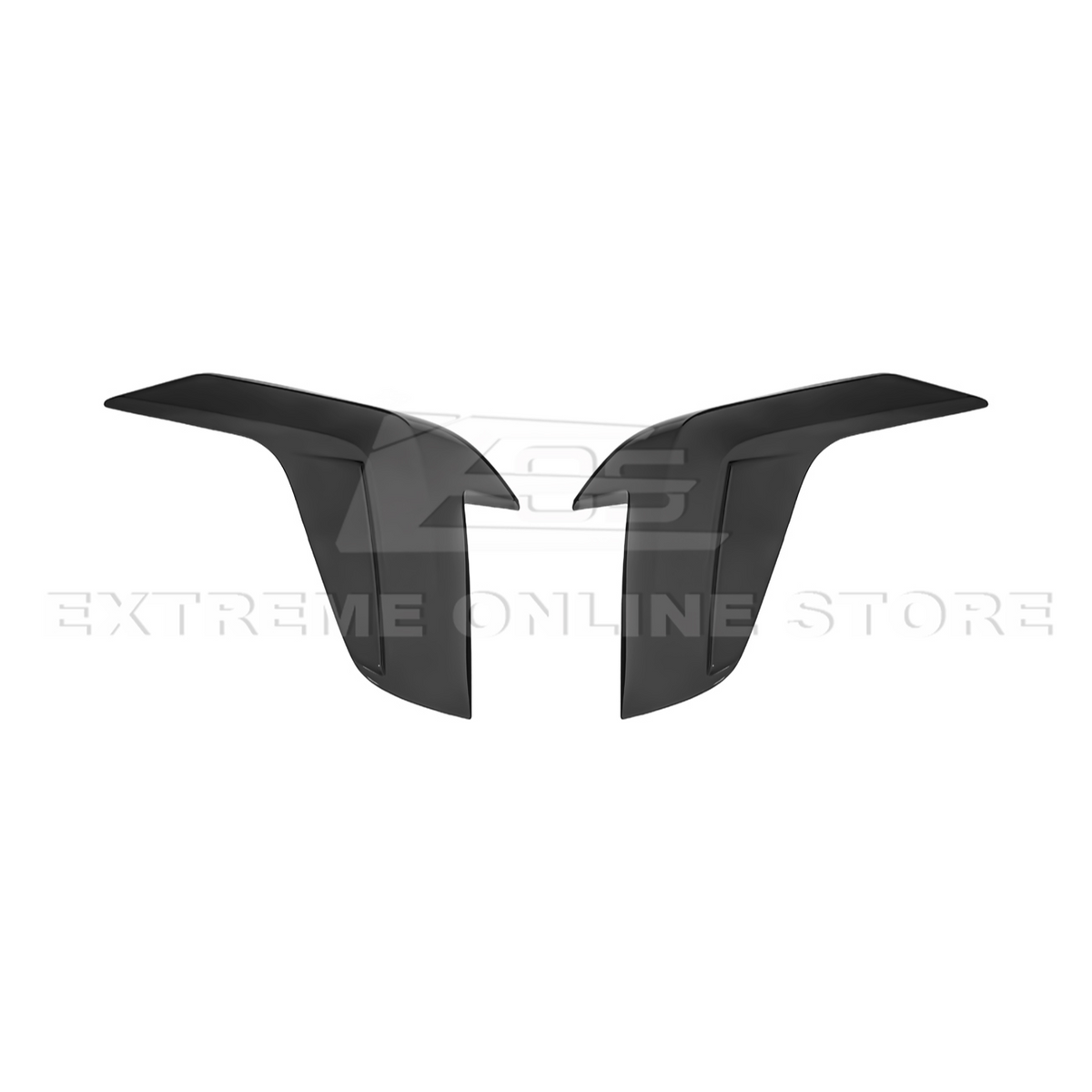 2020-Up Cadillac CT4 | SMOKE TINTED Rear Tail Light Trim Bezel Cover Pair image 17