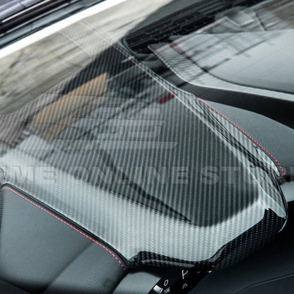 Corvette C8 DRY CARBOn FIBER Upper Dashboard Instrument Panel Cover image 7