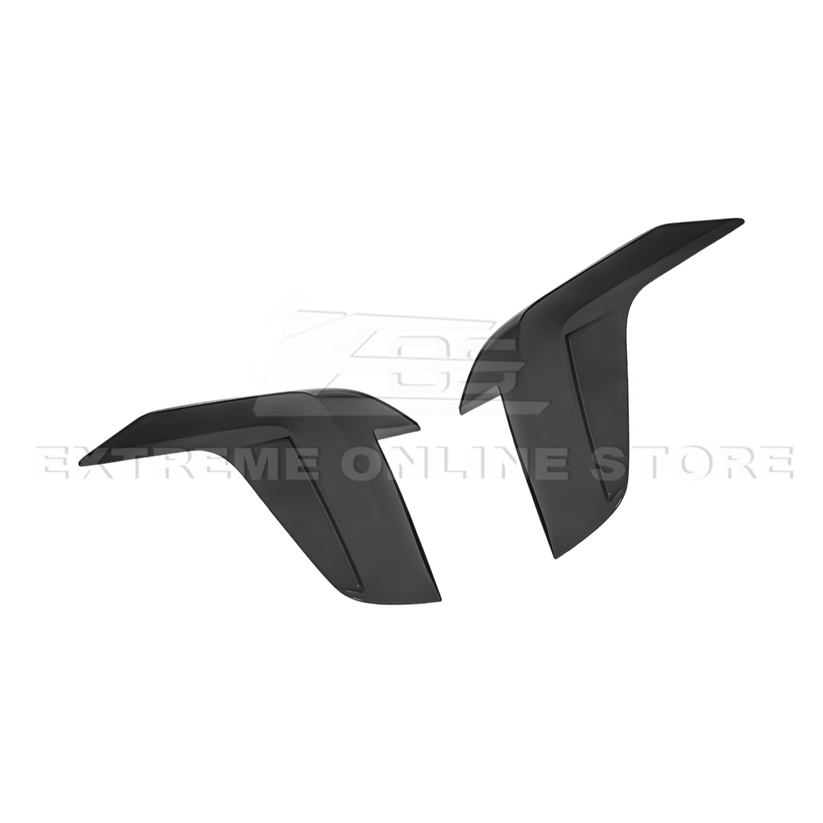 2020-Up Cadillac CT4 | SMOKE TINTED Rear Tail Light Trim Bezel Cover Pair image 18