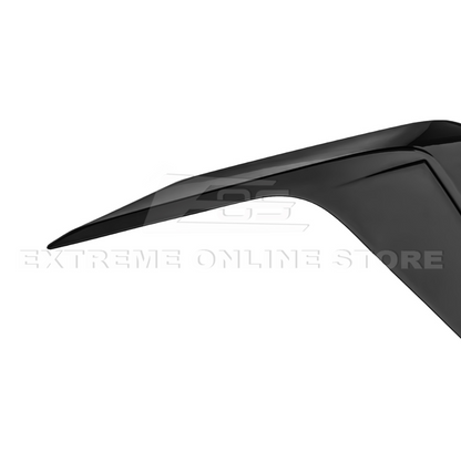 2020-Up Cadillac CT4 | SMOKE TINTED Rear Tail Light Trim Bezel Cover Pair image 20