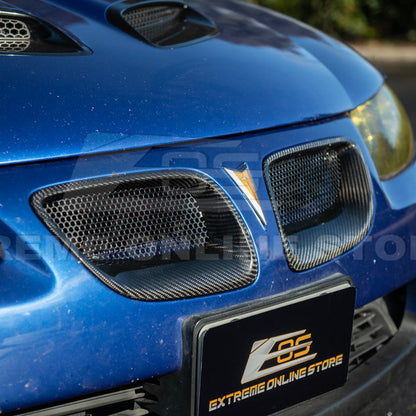 2004-06 Pontiac GTO Dry Carbon Fiber Replacement Front Mesh Grille Insert image 10