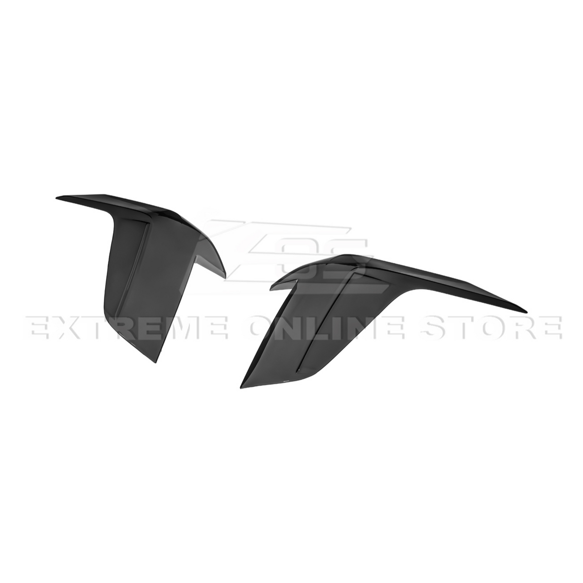 2020-Up Cadillac CT4 | SMOKE TINTED Rear Tail Light Trim Bezel Cover Pair image 19
