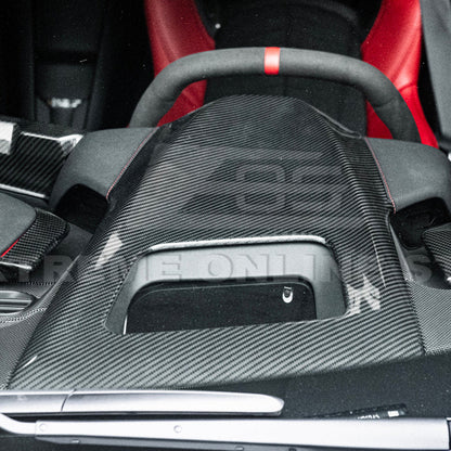 Corvette C8 DRY CARBOn FIBER Upper Dashboard Instrument Panel Cover image 8
