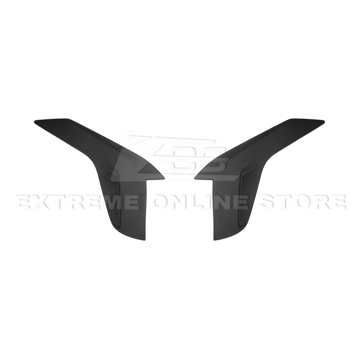 2020-Up Cadillac CT4 | SMOKE TINTED Rear Tail Light Trim Bezel Cover Pair image 16