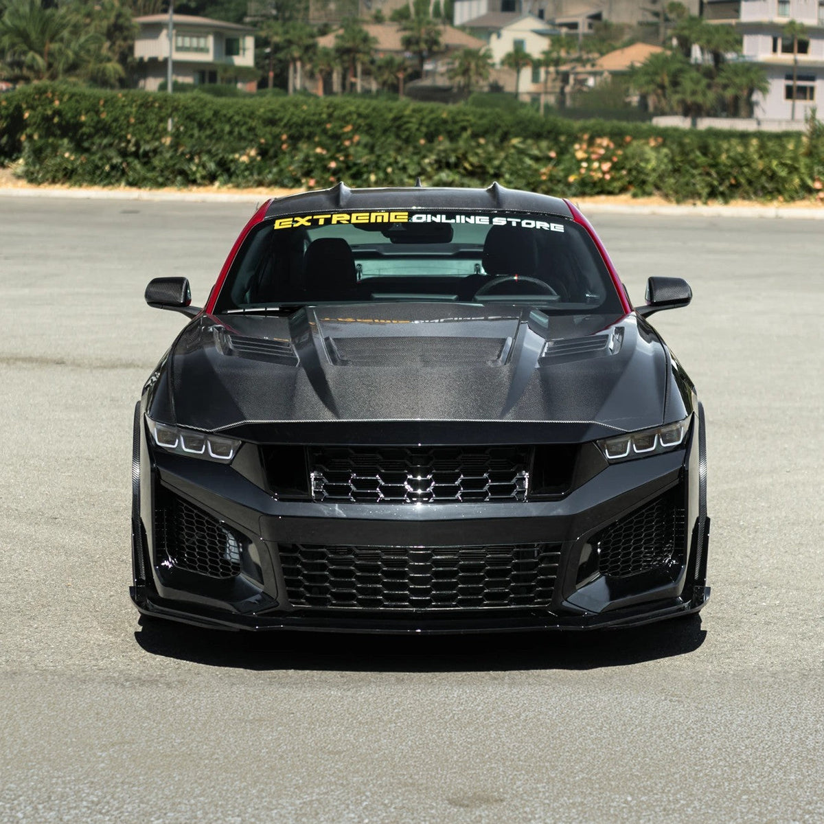 2024-Up Mustang Dark Horse SC Replacement Primed Front Bumper Cover Grille Lip (Expected To Ship In October) image 10