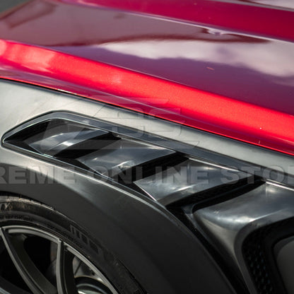 2015-17 Ford Mustang S550 | GTD Style Primed Black Front Side Vented Fenders image 11