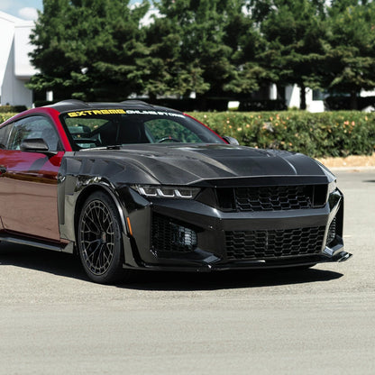 2024-Up Mustang Dark Horse SC Replacement Primed Front Bumper Cover Grille Lip (Expected To Ship In October) image 12