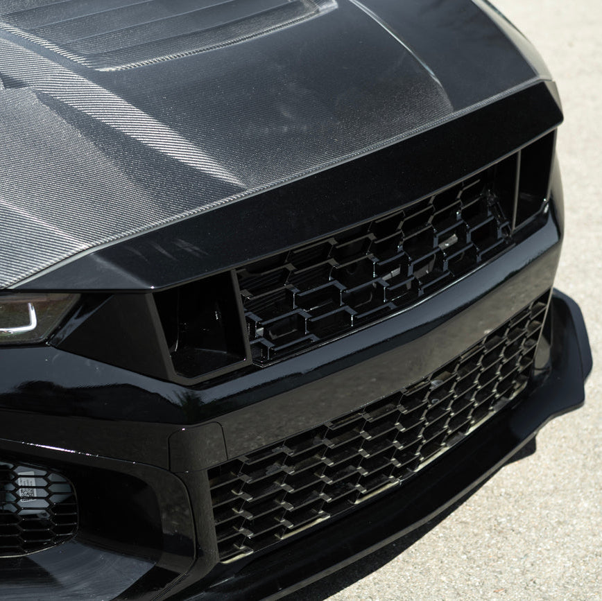 2024-Up Mustang Dark Horse SC Replacement Primed Front Bumper Cover Grille Lip (Expected To Ship In October) image 18